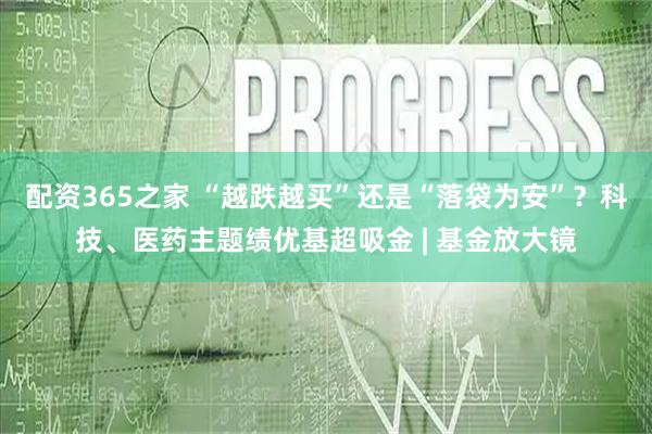 配资365之家 “越跌越买”还是“落袋为安”？科技、医药主题绩优基超吸金 | 基金放大镜